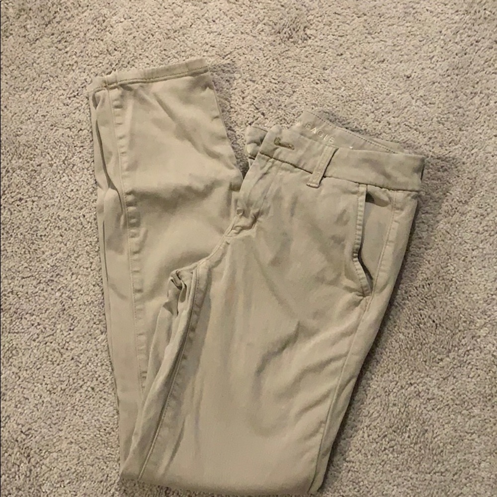 American Eagle tan pants